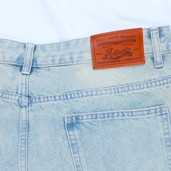 AELFRIC EDEN WIDE LEG HIGH WAIST LOOSE FIT JEANS 34 NWT - Picture 9 of 10